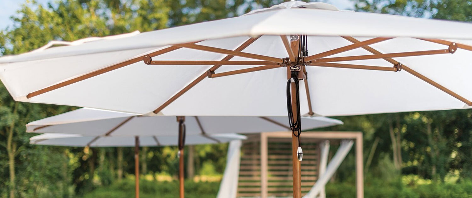 Teak Wood Umbrellas Showcase 1