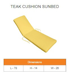 Teak Sun Lounger stack / mechanism